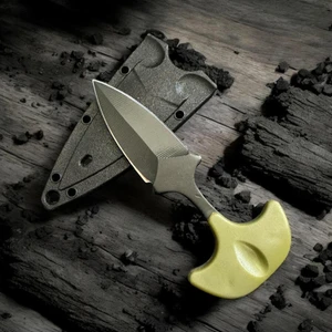 Kurt Dişi Kolye Çelik Çakı