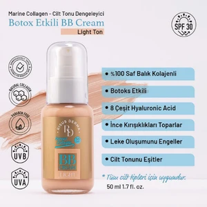 Rd Risus Derma Marine Kolajen Bb Krem - Light - Marine Kolajen Takviyeli, SPF 30