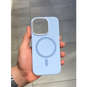 Mee Kılıf Apple iPhone 16 Pro Max Uyumlu Magsafe Şarj Destekli Içi Kadife Silikon Kılıf