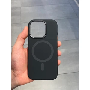 Mee Kılıf Apple iPhone 16 Pro Max Uyumlu Magsafe Şarj Destekli Içi Kadife Silikon Kılıf