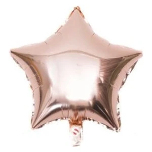 Rose Yıldız Folyo Balon