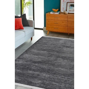 Azra Kaymaz Taban Antrasit Halı – Salon, Çocuk Odası ve Mutfak için Yıkanabilir, Yumuşak Kilim
