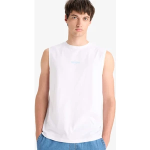 %100 Pamuk Regular Fit Bisiklet Yaka Baskılı Atlet E5188AX25SM
