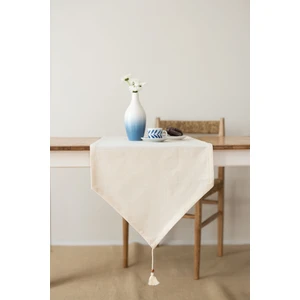 Doku | Üçgen Uçlu Keten Runner 40 x 150 Cm