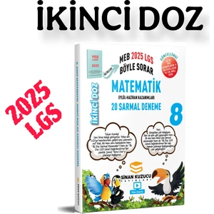8. Sınıf | Ikinci Doz Sarmal Branş Denemeleri Matematik ( 2025 Lgs )