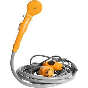 12 Volt Araç Duş Seti-Tenttech Elektrikli Kamp Duş Pompası