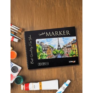 Marker Defter-Resim DEFTERI-130GR-50 YPRK-17CMX24CM