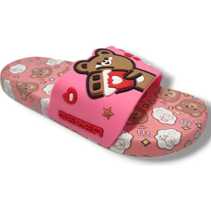 15651-25 Chocohleate Milk Kız Çocuk Terlik 31-35