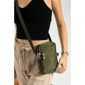 Suya Dayanıklı Klinkır Kumaş Ayarlanabilir Askılı Çok Cepli Telefonluk Cüzdan