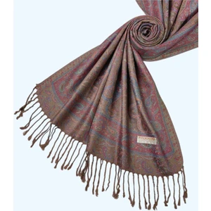 Işıl Ipek - Etnik Desen Paşmina Şal 75X190