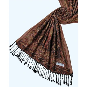 Işıl Ipek - Etnik Desen Paşmina Şal 75X190
