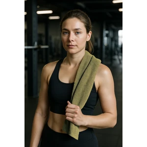 30 x 85 cm  Fitness Havlusu, Spor Havlusu, Sporcu Havlusu, Antreman Havlusu, Gym Havlusu