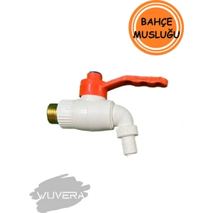 Plastik Bilyalı Bahçe Musluğu – Dayanıklı ve Pratik Su Kontrol Çözümü