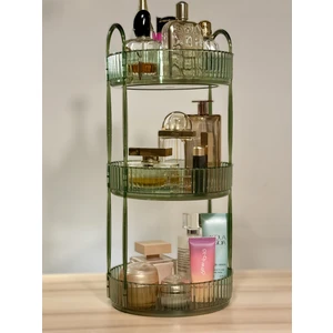Unique Me Makyaj Organizer Kozmetik Organizer Takı Organizer Mutfak ve Banyo Düzenleyici Organizer Zümrüt3
