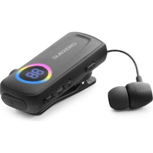 Motor Sürücüleri Için Rüzgar Kesici Makaralı Bluetooth Kulaklık Titreşimli Yaka Mandallı 30 Saat