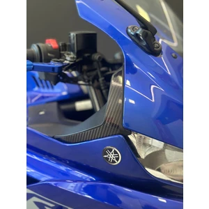 Yamaha YZF-R25 - R3 2019-2025 Far Yanı ve Arka Kuyruk Üstü Karbon  Sticker Etiket Modeli