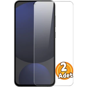 Samsung Galaxy S24 Fe Temperli 9h Cam Ekran Koruyucu (2 Adet)