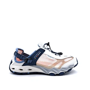 HTT1605 Erkek Tekking Outdoor Aqua Beyaz Lacivert Spor Sandalet Ayakkabı