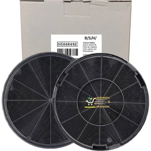 DWF65AJ70T/01 Davlumbaz Karbon Filtre DWA0KP6A 2li 1takım Bacasız Aspiratör Kömür Filtresi