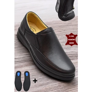 Tab8050 Ortopedik Taban  Deri Erkek Ayakkabı Mevsimlik Baba Ayakkabısı