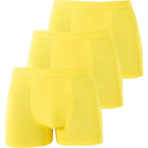 Erkek Sarı Bambu Boxer 3'lü Paket