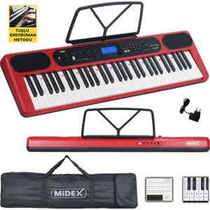 PS-5200RD Pro Org 61 LED Işıklı Tuş Hassasiyetli Bluetooth Midi