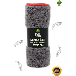 Mikrofiber Oto Kurulama Bezi Büyük Boy 50/70 cm Gri