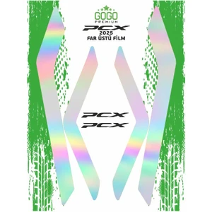 Honda Pcx 2025 Uyumlu Far Üstü Film Hologram