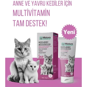 Mom&baby Yavru ve Anne Kediler Için Multivitamin Macunu - Kedi Maltı - Kedi Vitamini