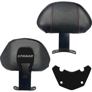 Mondial Strada 125 2022 - 2024 Uyumlu Kırmızı Desen Sissy Bar