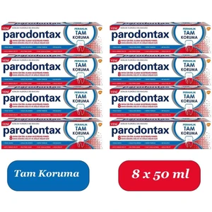 Tam Koruma Ferahlık Diş Macunu 50 ml x 8 Adet