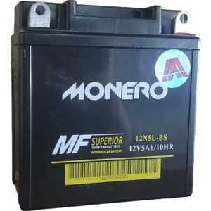 12V 5AMPER Yüksek/dik 12N-5L-BS-CUP-YBR Akü Ebatları: 119 x 60 x 129MM