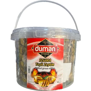 Duman Gurme Kahvaltılık Izgara Zeytin Doğal Taş Fırın Lezzeti I Gurme Zeytin İri Boy 5 kg