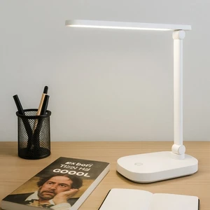 ST-7901 Şarjlı LED Masa Lambası, Dokunmatik Masaüstü Çalışma Masası Lambası 30 Smd LED