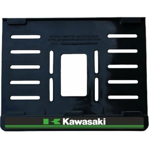 Kawasaki Uyumlu 3 Plastik (15X24 Cm) Kırılmaz Plakalık