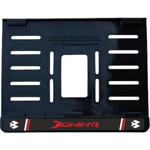Bajaj Dominar Uyumlu 1 Plastik (15X24 Cm) Kırılmaz Plakalık