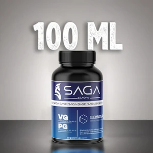 Saga Kimya 3c Chemnovatic Gliserin Propilen Glikol Base Nbase 100 ml 0 Mg 80/20 Vg/pg