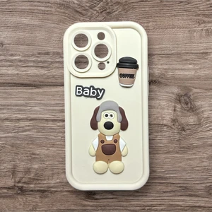 IPHONE14 Pro Kabartma Baskılı Silikon Kılıf