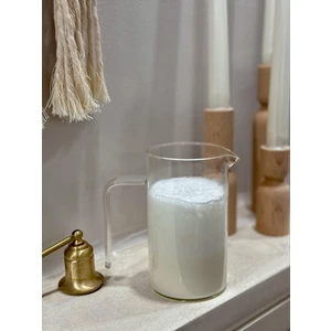 Borosilikat Isıya Dayanıklı Cam Sütlük - Cezve 