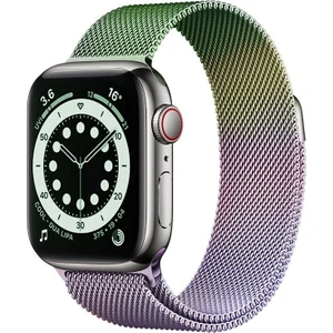 Apple Watch 42/44/45/46/49MM Kordon Milano Loop Metal Kordon 2/3/4/5/6/se/7/8/9/10/ultra