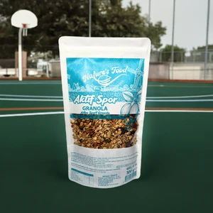 Nature's Food Aktif Spor Granola 300 gr Katkısız Koruyucusuz 1. Kalite Ürünlerden Hazırlanmış Proteinli Doğal