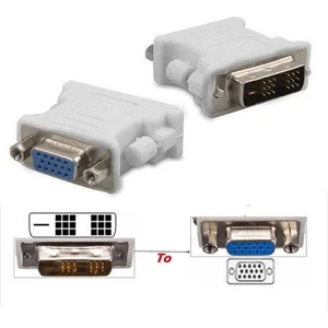 18+1 DVI To VGA Çevirici Dönüştürücü Dvi-D Single Link To VGA