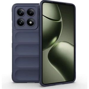 Xiaomi 14T Uyumlu Kılıf Esnek Tpu Oyuklu Arka Yüzey Tasarımlı Silikon Kapak