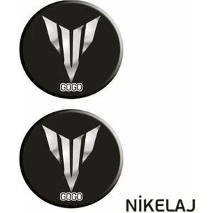 Yamaha mt Uyumlu Koruma Takoz 1 (4x4) Ikili Damla Etiket