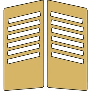 Cg Gold Yan Kapak Sticker