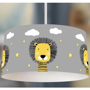 Genç Çocuk Odası Bulutlu Aslan Kral Çocuk Sarkıt Avize