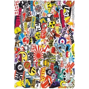 A4 Sticker 024 Tek Paket Çoklu Sticker