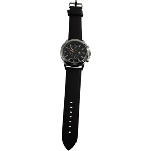 Clup Çelik Gövde Deri Kordon Erkek Kol Saati