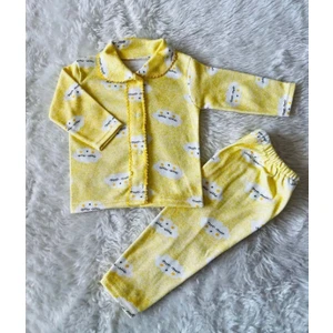 Bulut Baskılı Pijama Takım