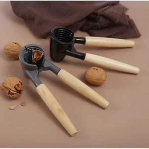 1 Adet Yeni Seri Bambu Saplı Fındık - Badem ve Ceviz Kıracağı